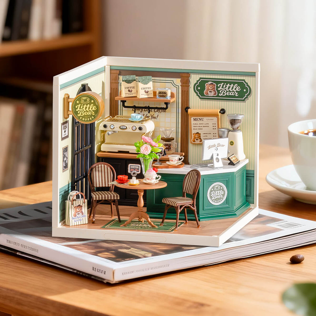 Rolife Perfect Romance Cafe – DIY Miniature House Kit