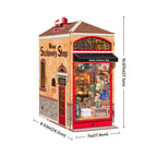 Rolife Wisdom Stationery Shop – DIY Book Nook Kit