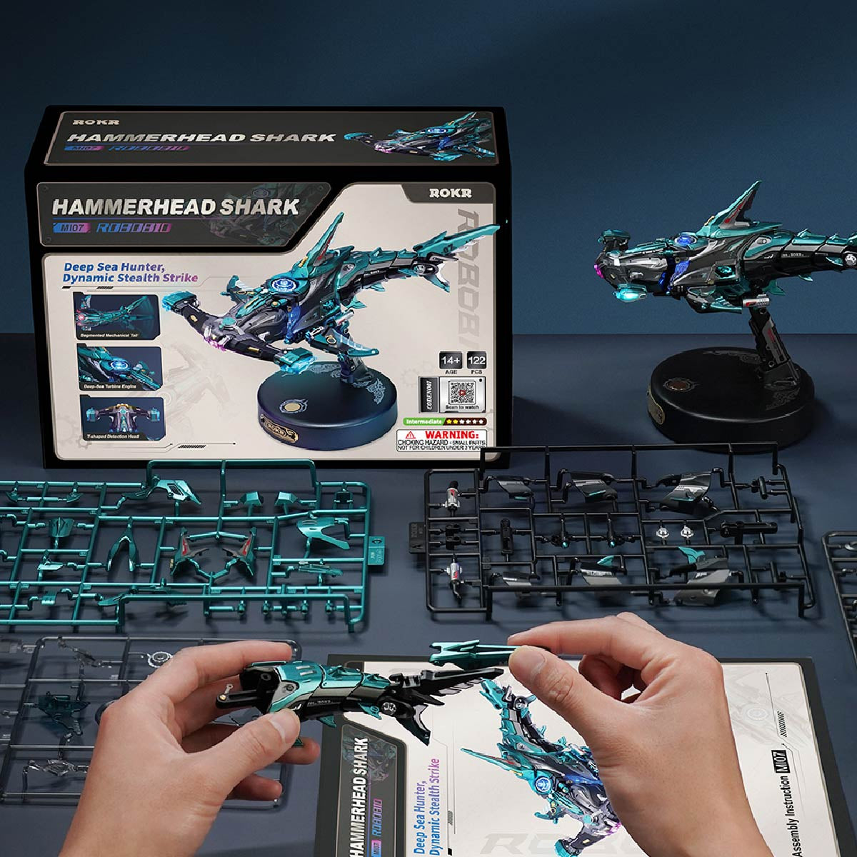 Hammerhead Shark – DIY Mechanical Model Kit