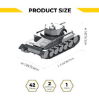 Metal Time PZ.KPFW. II Tank – DIY Metal Model Kit