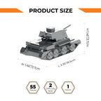 Metal Time Cruiser Mk III Tank – DIY Metal Model Kit