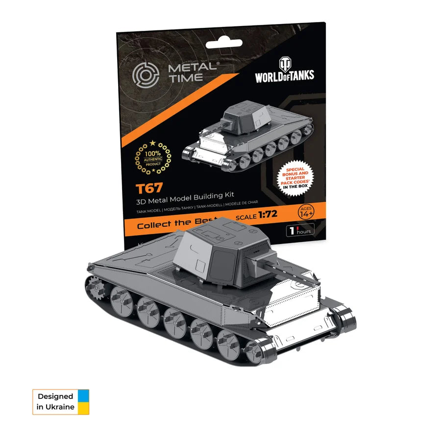 Metal Time T67 American Tank – DIY Metal Model Kit