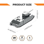 Metal Time TOG II British Super Heavy Tank – DIY Metal Model Kit