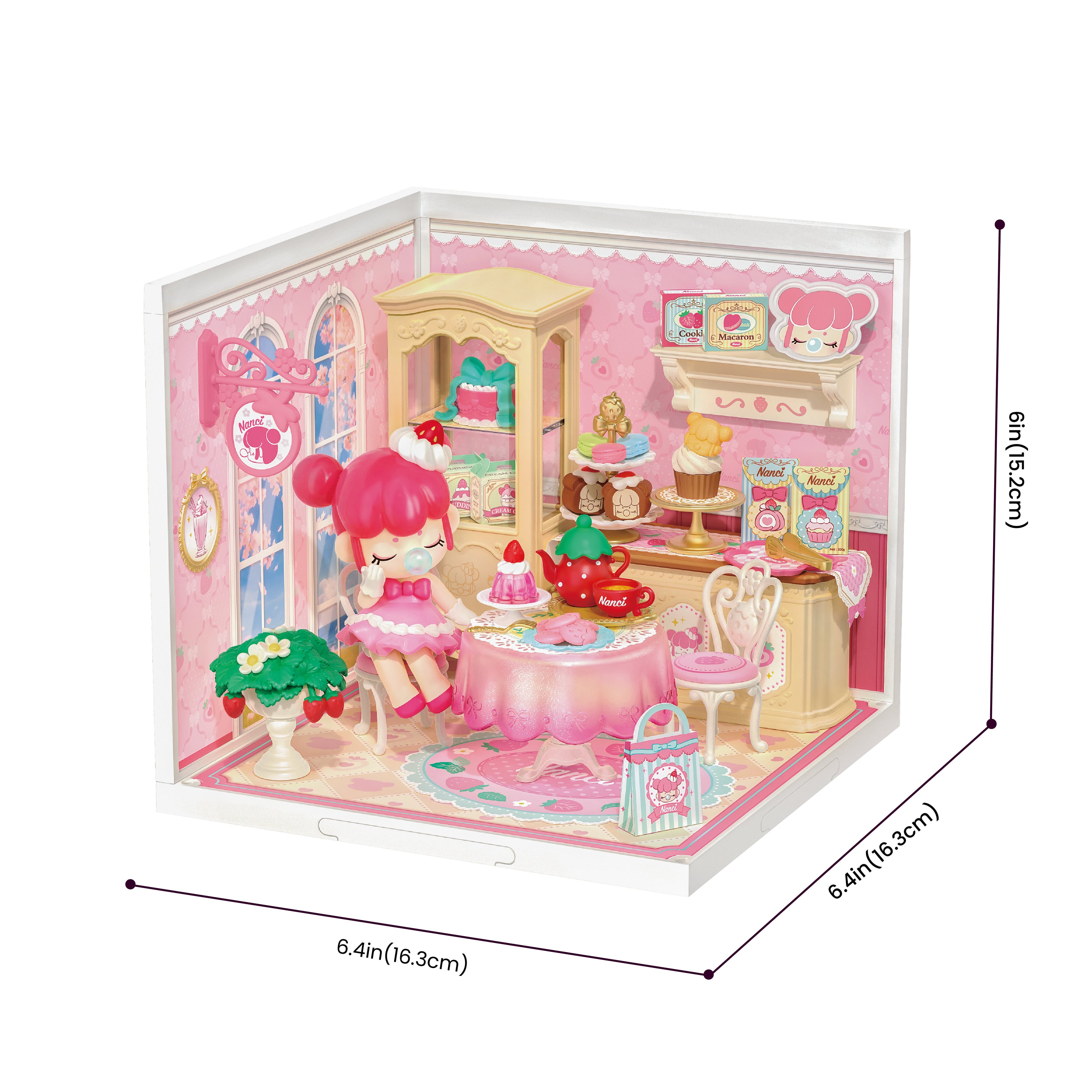 Rolife Nanci Strawberry Teatime – DIY Miniature House Kit