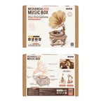 Diva Gramophone Music Box – 3D Wooden Mechanical Model Kit