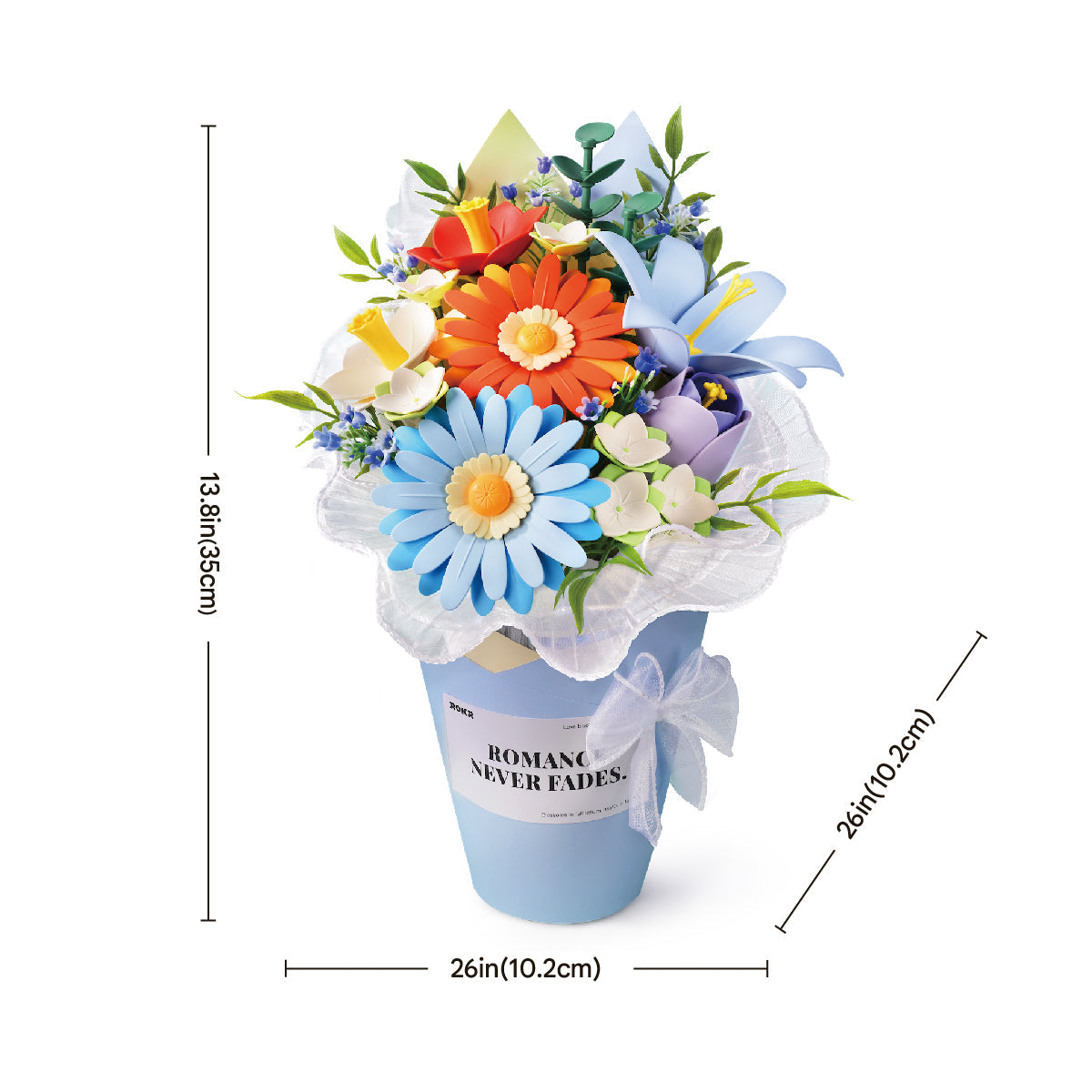 Rokr Twilight Sky Bouquet – 3D Puzzle Kit