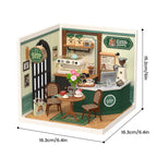 Rolife Perfect Romance Cafe – DIY Miniature House Kit