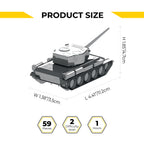 Metal Time T-44 Tank – DIY Metal Model Kit