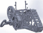 Metal Time Graceful CAT Bulldozer - DIY Metal Model Kit