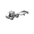 Metal Time Tractor Slobozhanets - DIY Metal Model Kit