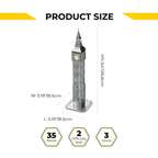 Metal Time The Great Bell London's Big Ben Clock Tower - DIY Metal Model Kit