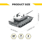 Metal Time Leopard 2 Tank – DIY Metal Model Kit