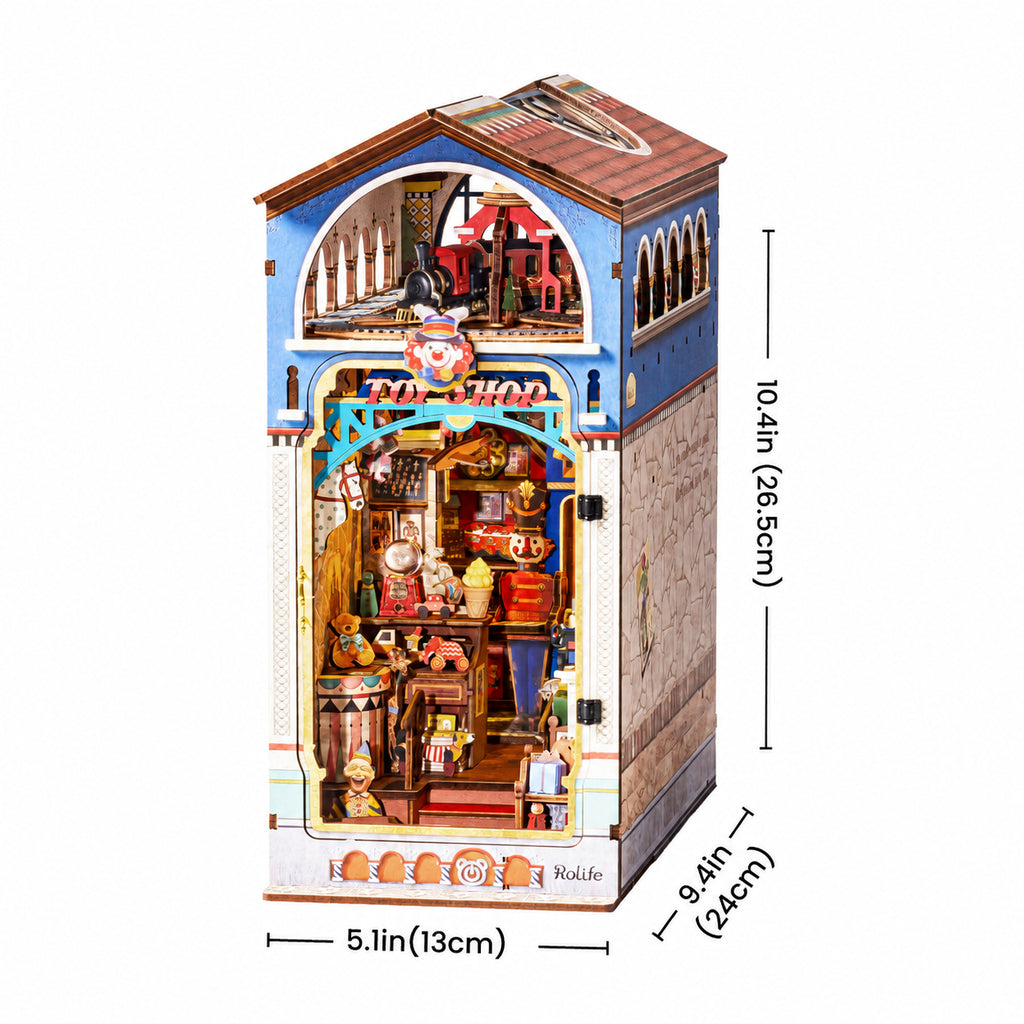 Rolife Treasure Toy Shop – DIY Book Nook Kit