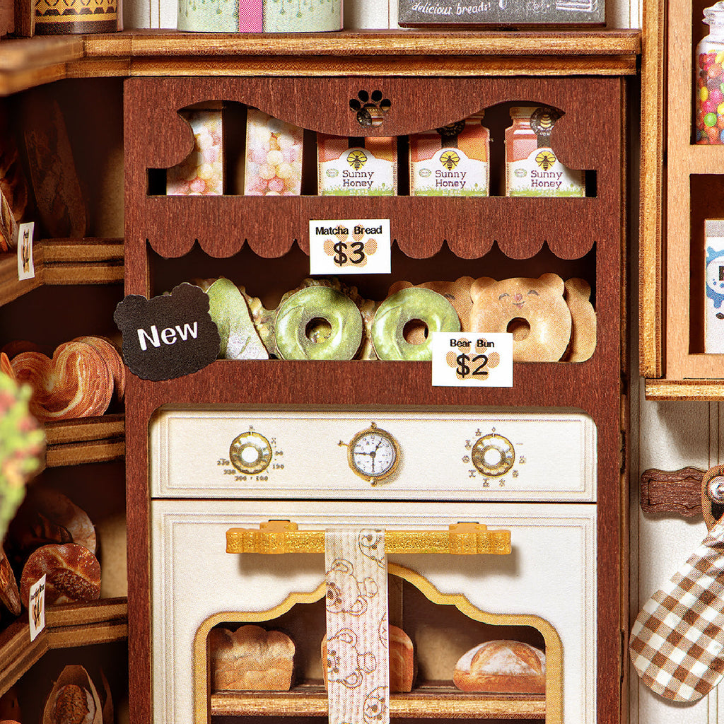 Rolife Fluffy Bakery – DIY Book Nook Kit