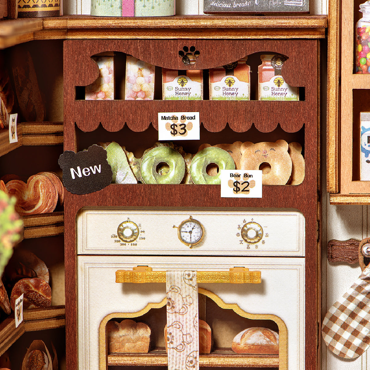 Rolife Fluffy Bakery – DIY Book Nook Kit