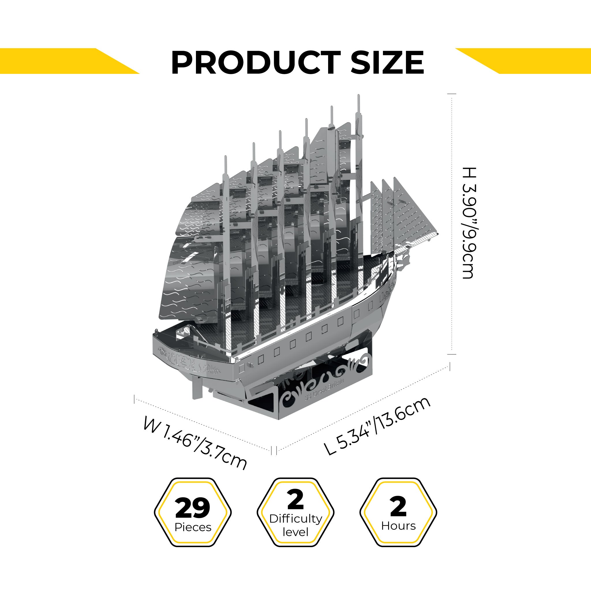 Metal Time SS Great Britain – DIY Metal Model Kit