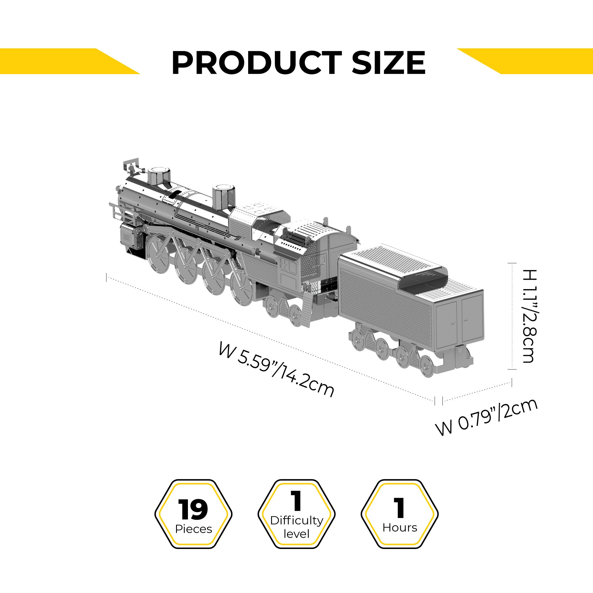 Metal Time Polar Steel SE Magic Express Mini – DIY Metal Model Kit
