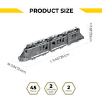 Metal Time Night Rider 3000 Armoured Train – DIY Metal Model Kit