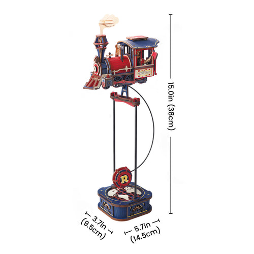 ROKR Power Express Pendulum Balance Toy – 3D Wooden Puzzle Kit