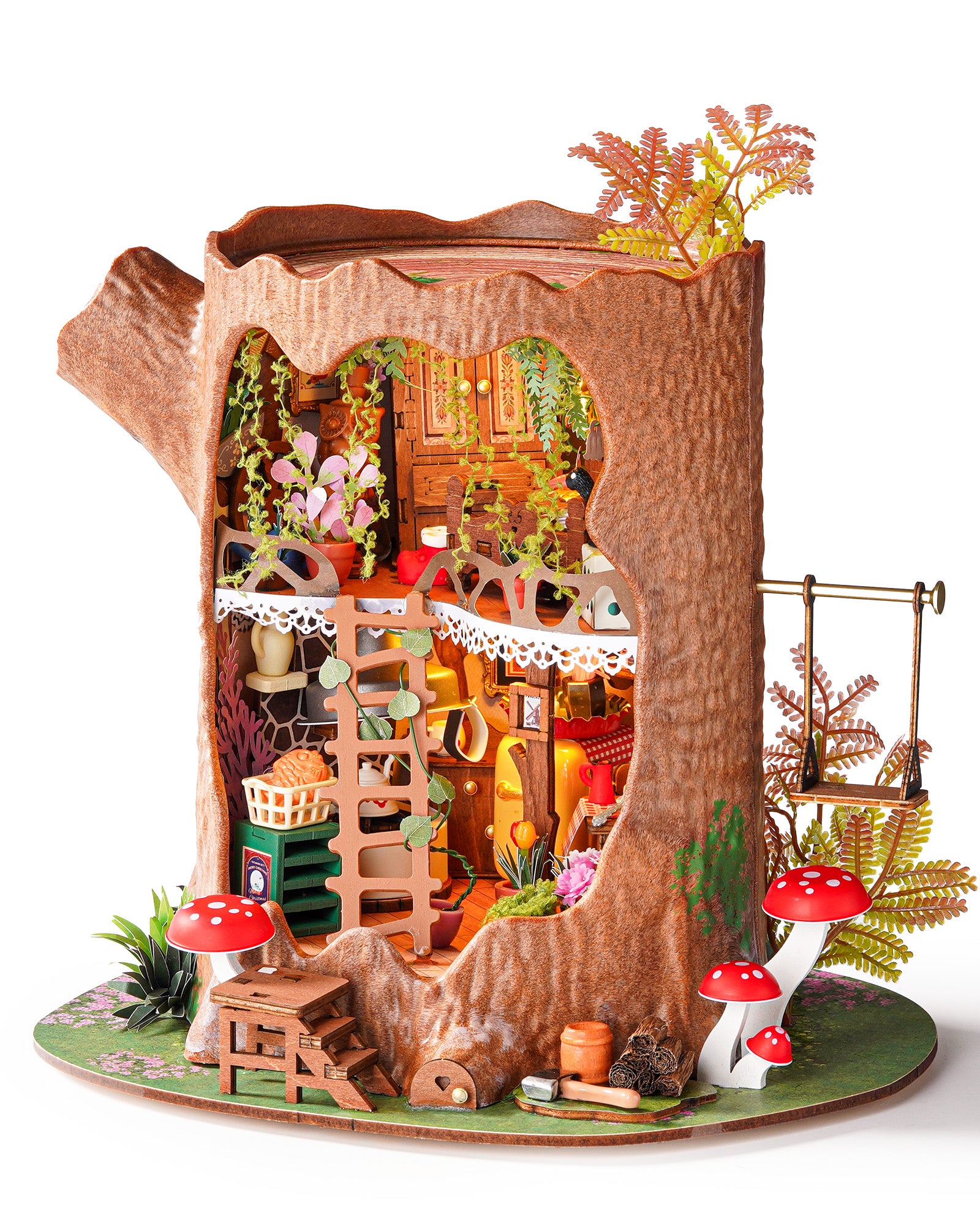 Fairytale Tree House – DIY Miniature Kit