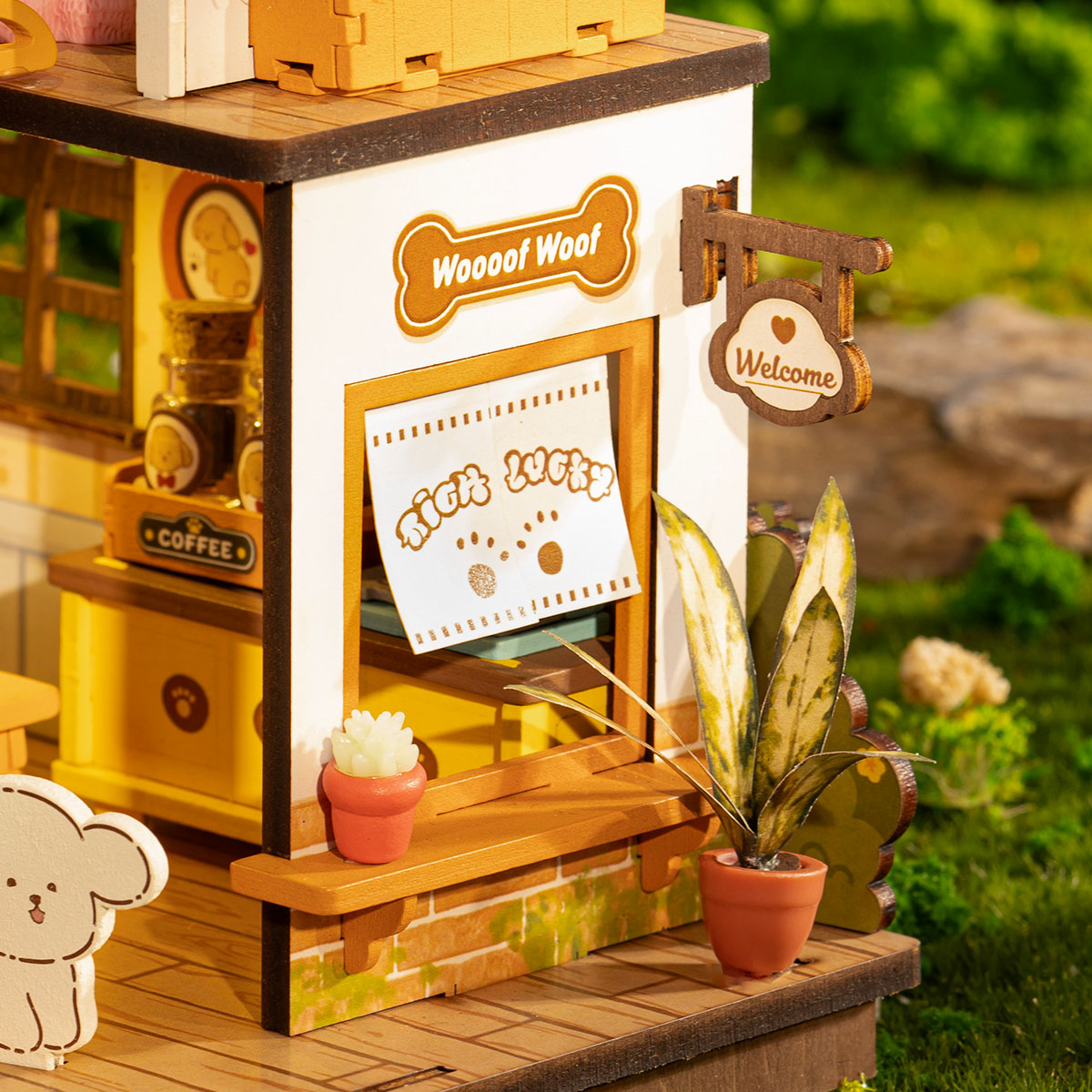 Puppy’s Cozy Villa – DIY Miniature House Kit