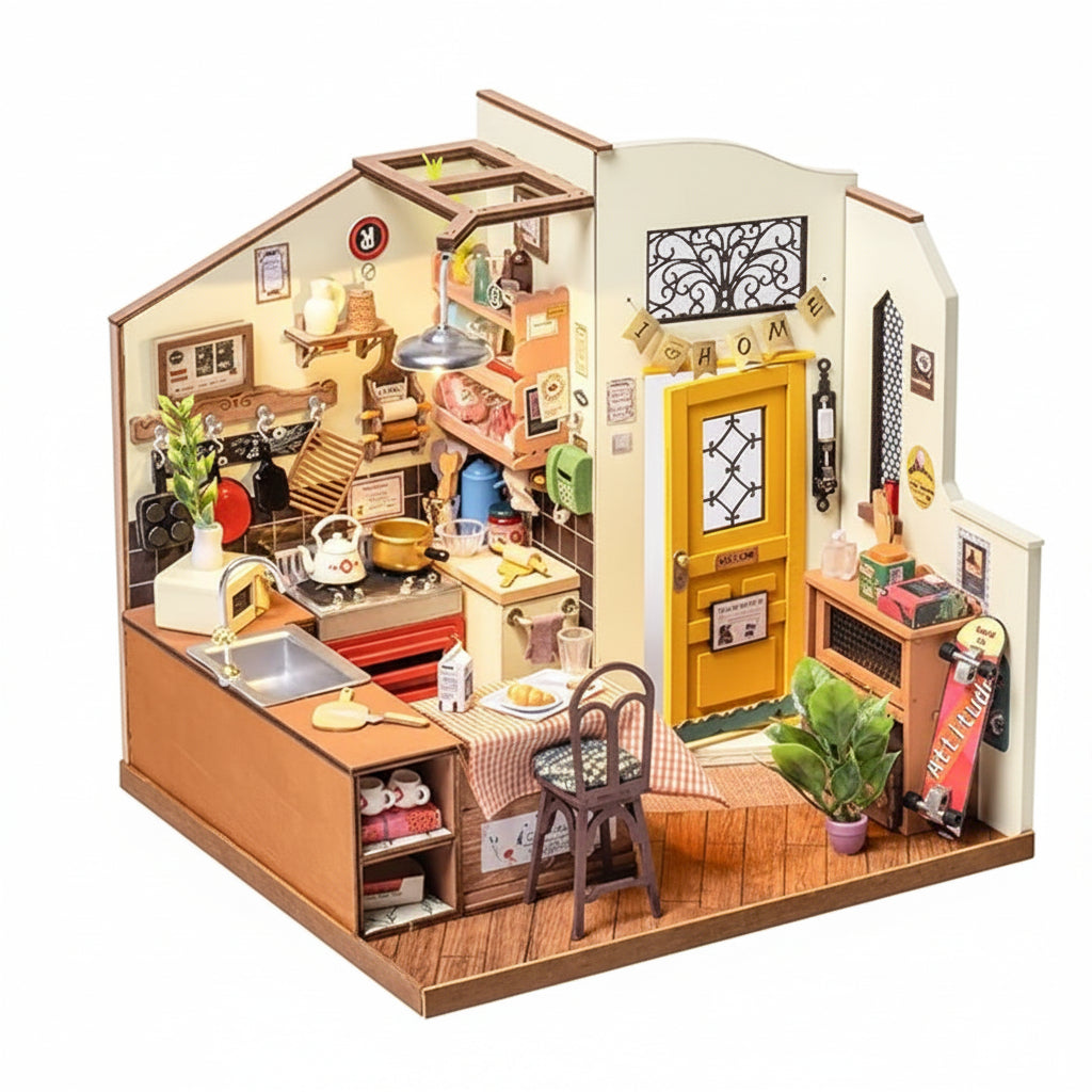 Happy Kitchen – DIY Miniature House Kit