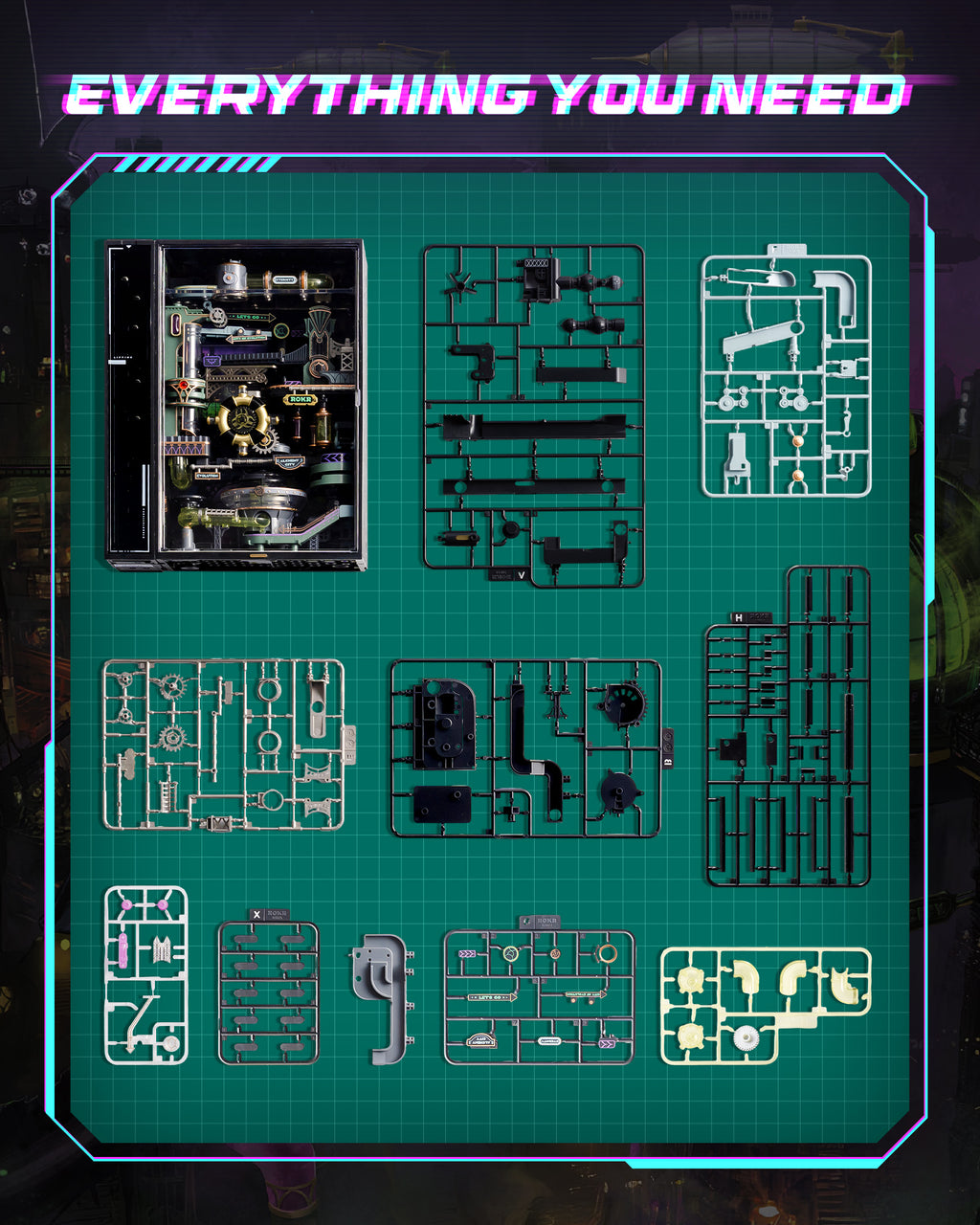 Alchemist’s City Pinball – Mechanical Model Kit