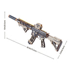 Rokr M416 Carbine – DIY Mechanical Model Kit
