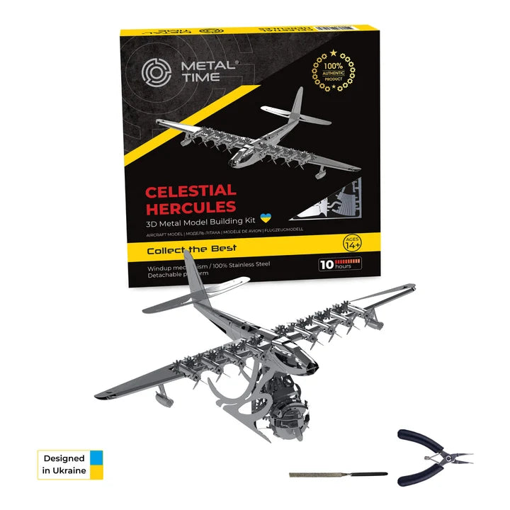 Metal Time Celestial Hughes H-4 Hercules - DIY Metal Model Kit