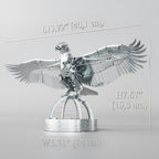 Metal Time Unity Wings Silver Armor Crystal Edition - DIY Metal Model Kit