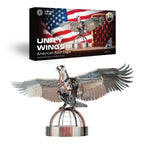 Metal Time Unity Wings Silver Armor Eagle - DIY Metal Model Kit