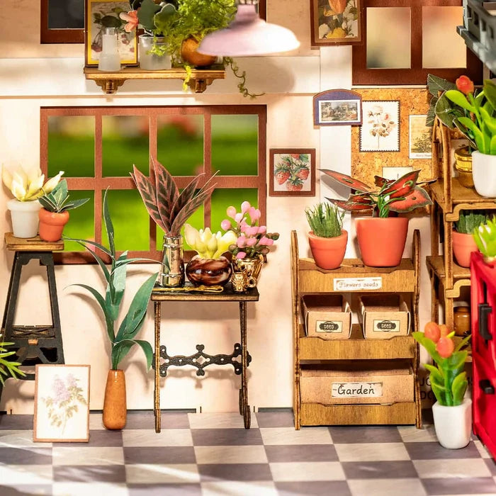 Rolife Emily’s Flower Shop – DIY Miniature House Kit
