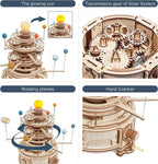 Mechanical Orrery – 3D Wooden Model Kit