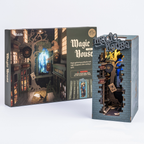 Book Nook Library Series – DIY Miniature Kit (4 Styles)