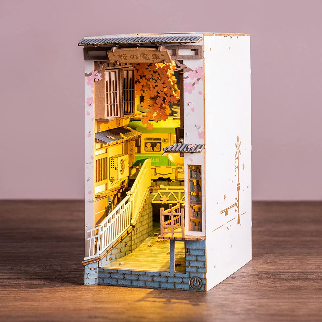 Book Nook Library Series – DIY Miniature Kit (4 Styles)