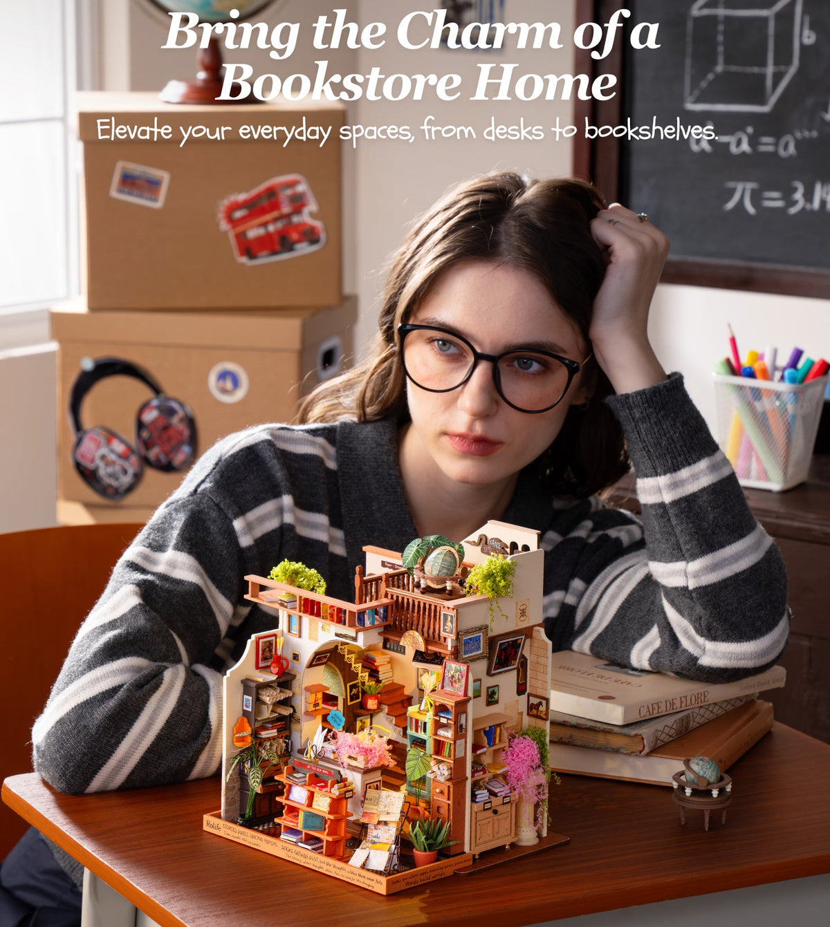 Rolife Pagestory Books – DIY Miniature House Kit