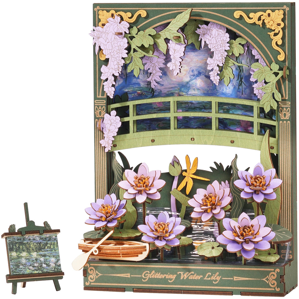 Glittering Water Lily DIY Model Kit