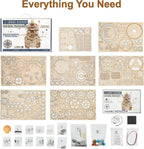 Mechanical Orrery – 3D Wooden Model Kit