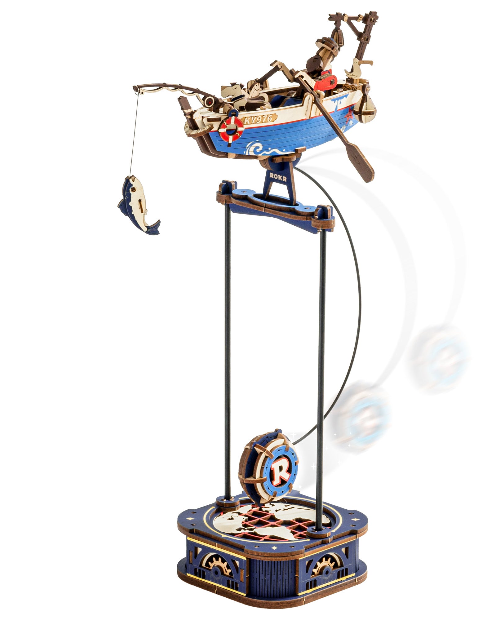 Ocean Balance Swing – Wooden Model Kit