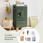 ROBUD Wooden Toy Refrigerator – Vintage Green