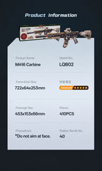 Rokr M416 Carbine – DIY Mechanical Model Kit