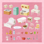 Rolife Haley Island Fairy Rose Cottage – DIY Miniature House Kit