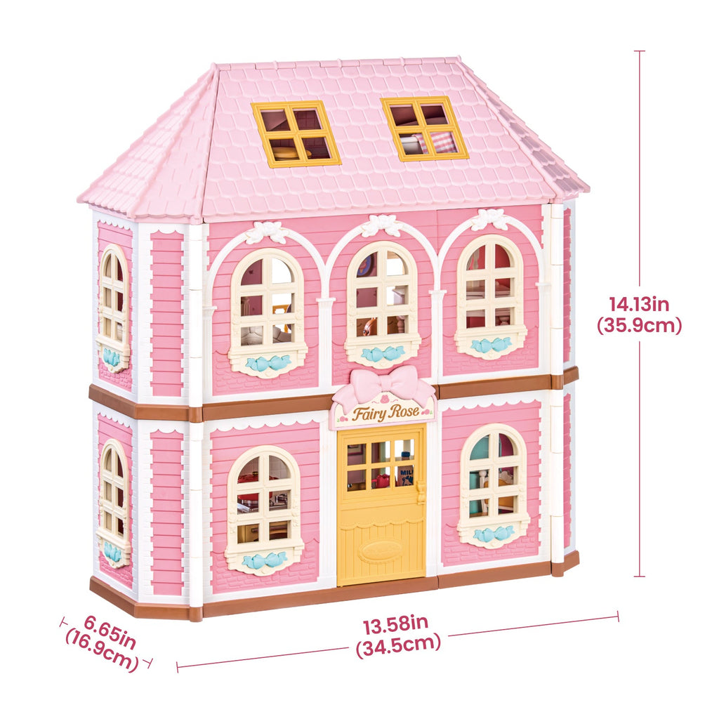 Rolife Haley Island Fairy Rose Cottage – DIY Miniature House Kit