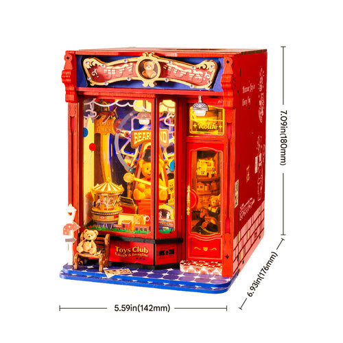 Rolife Joy Toys – DIY Book Nook Kit