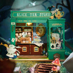Alice's Tea Store – DIY Miniature House Kit