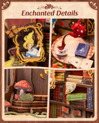 Wonderland Tree Book Nook – DIY Model Kit