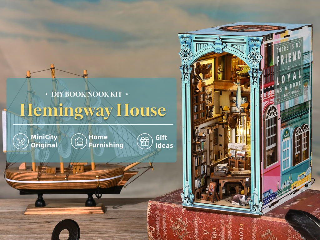 Hemingway House - DIY Book Nook Kit