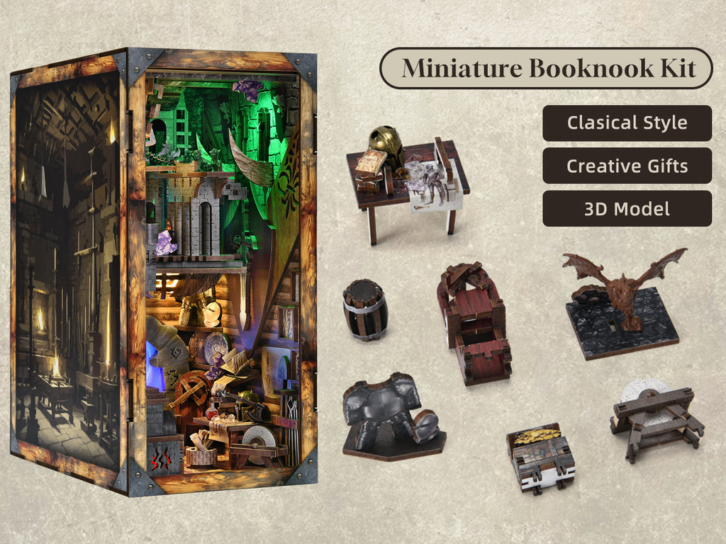 Blade and Magic - DIY Book Nook Kit