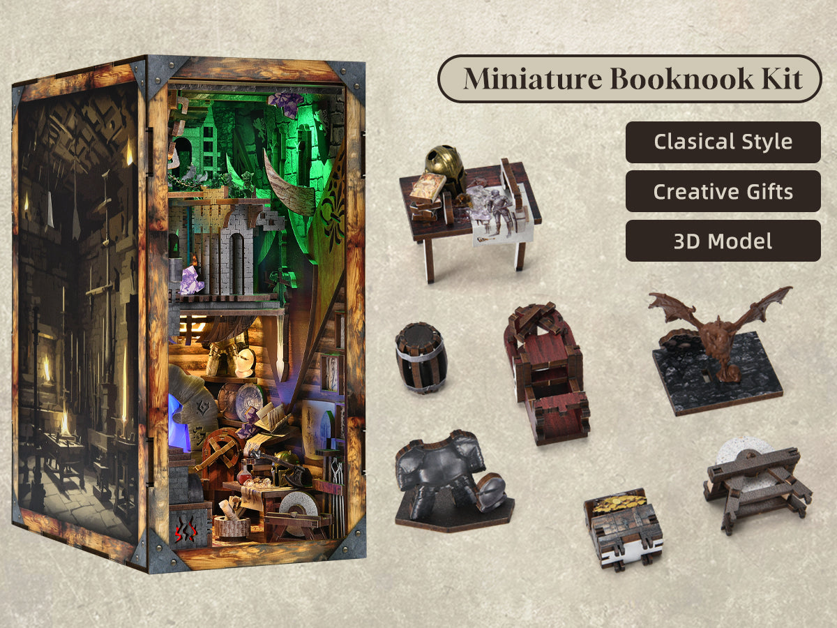 Blade and Magic - DIY Book Nook Kit