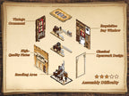 Law Library - DIY Book Nook Kit
